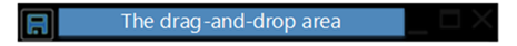 Название: drag and drop area